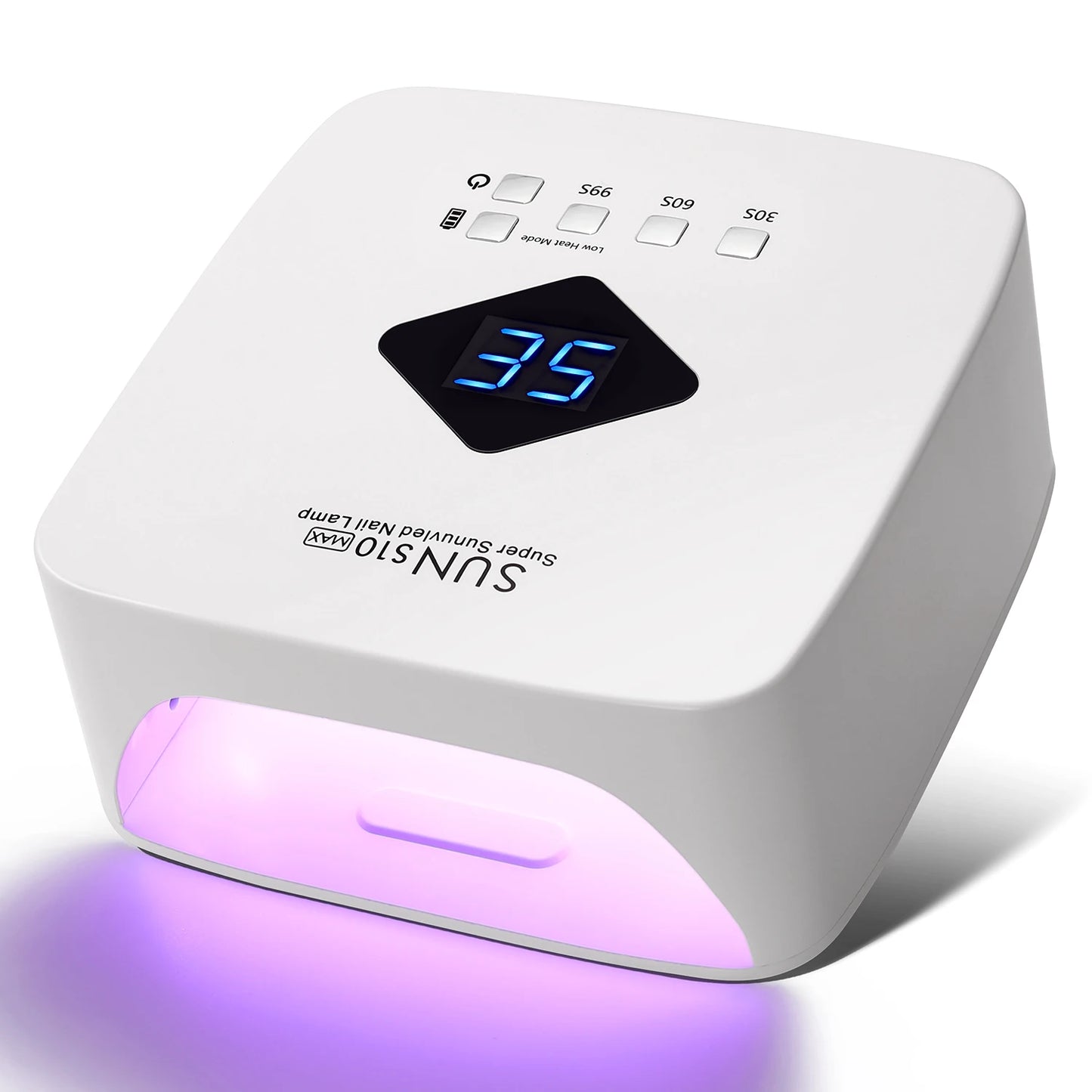 Rechargable UV LED Nail Lamp Dryer With HD Display 50W
