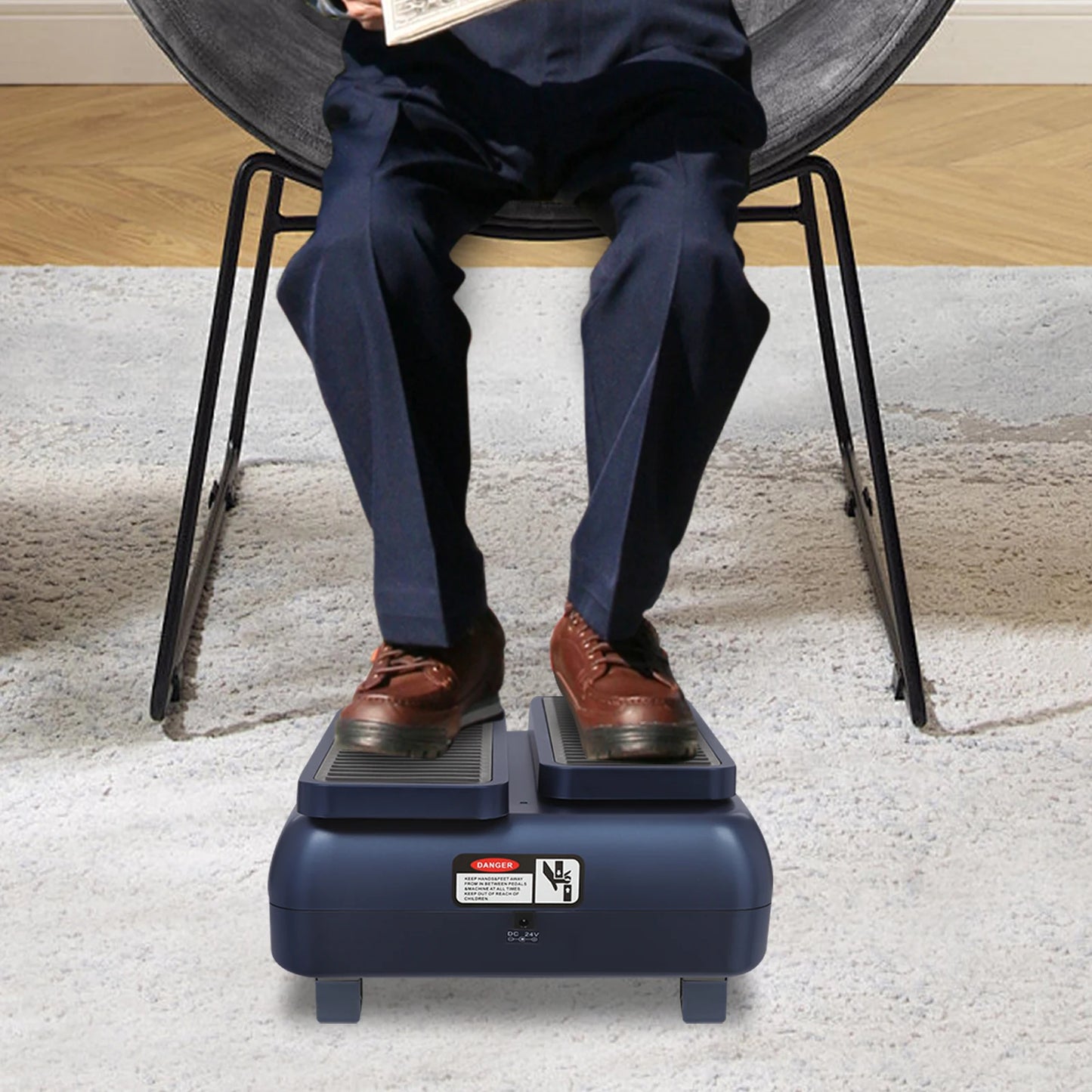 Electric Foot Massager Adjustable Speed Non-Slip for Home Rehabilitation Training