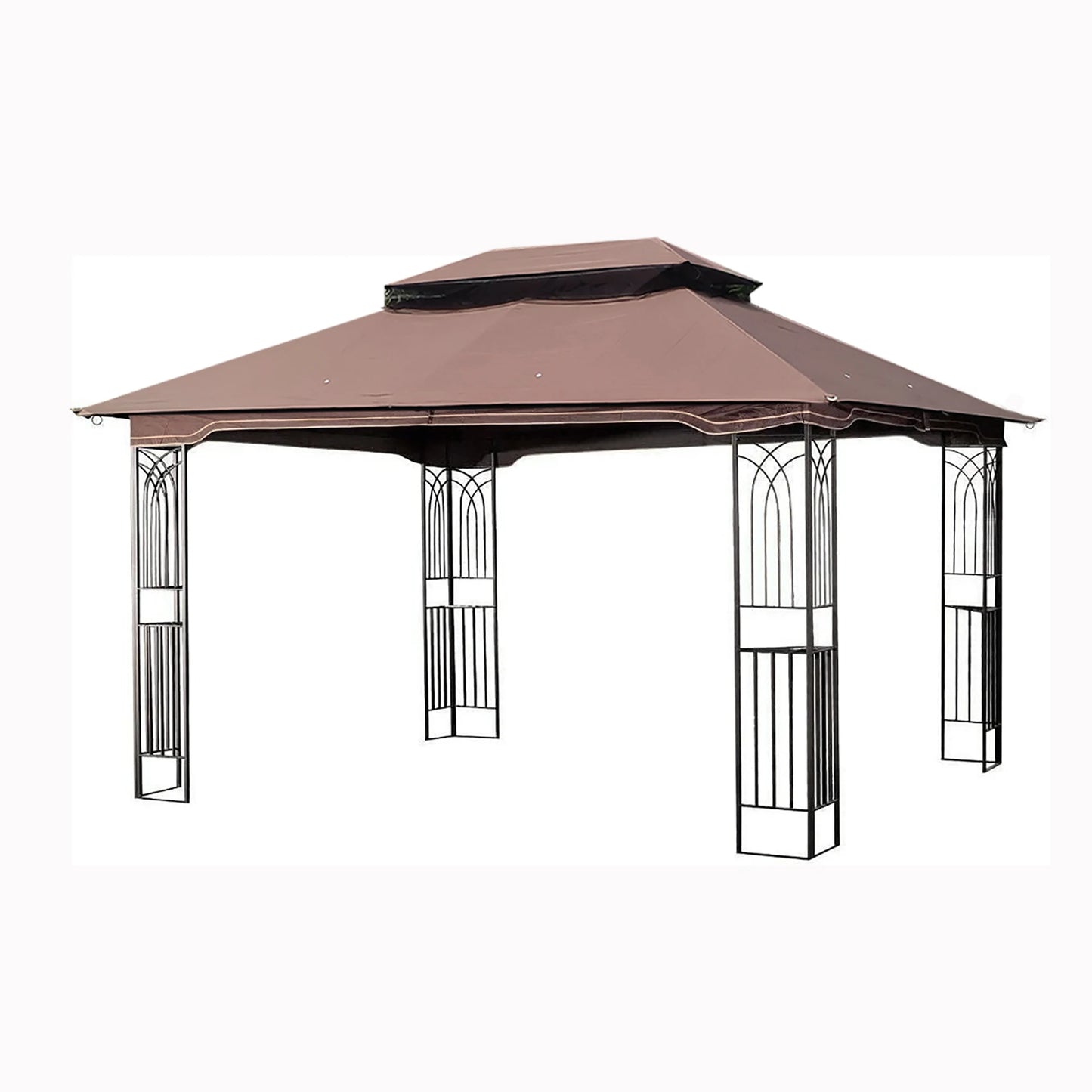 Outdoor Patio Gazebo Canopy Tent With Mosquito Net