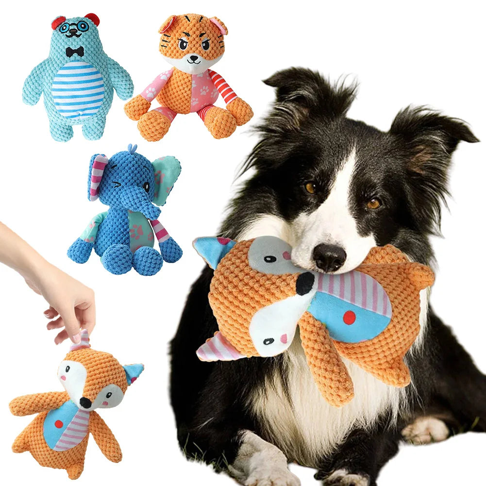 Squeaky Dog Toys Dog Plush Toy Soft Plush Puppy Toys