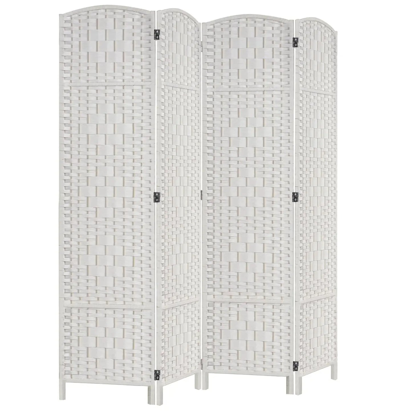 6 ft Tall Room Divider, Room Dividers and Folding Privacy Screens, 15.7in Privacy Screen 4 Panel Partition, Customized