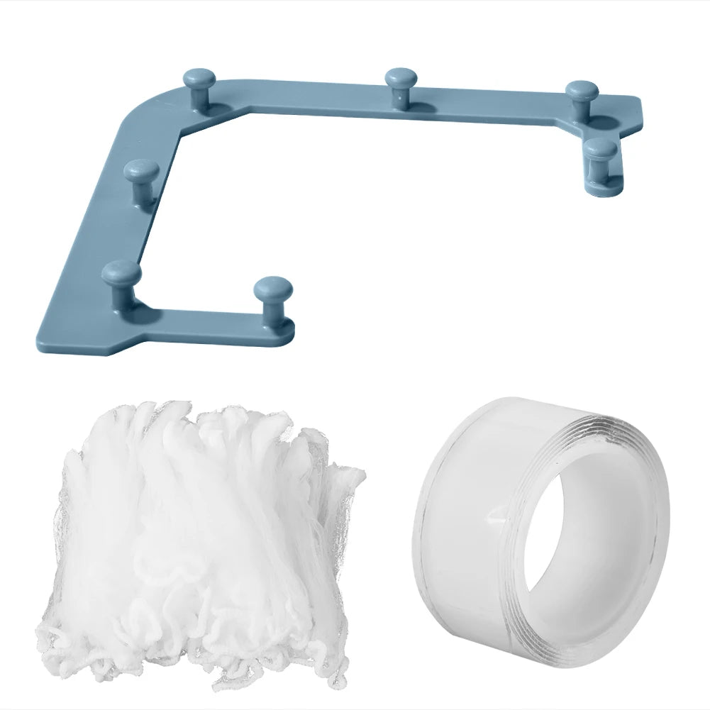 Kitchen Sink Strainer Basket And Drainage Mesh Filter Set
