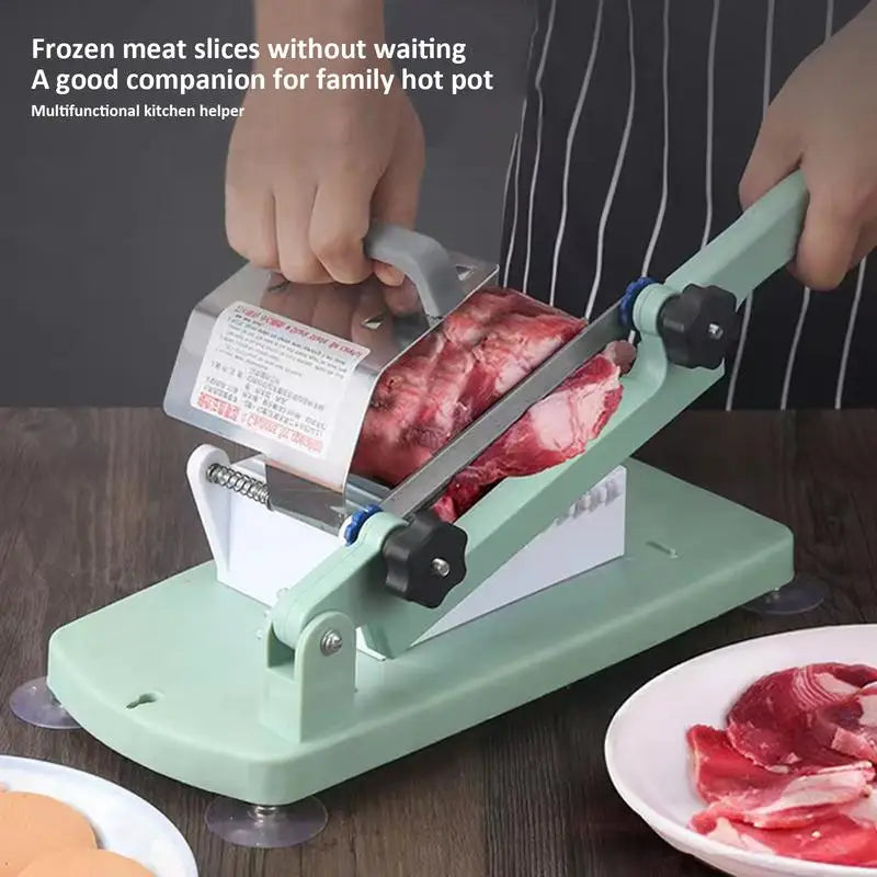 Manual Meat Slicer Food-Grade Stainless Steel Thin Slicer