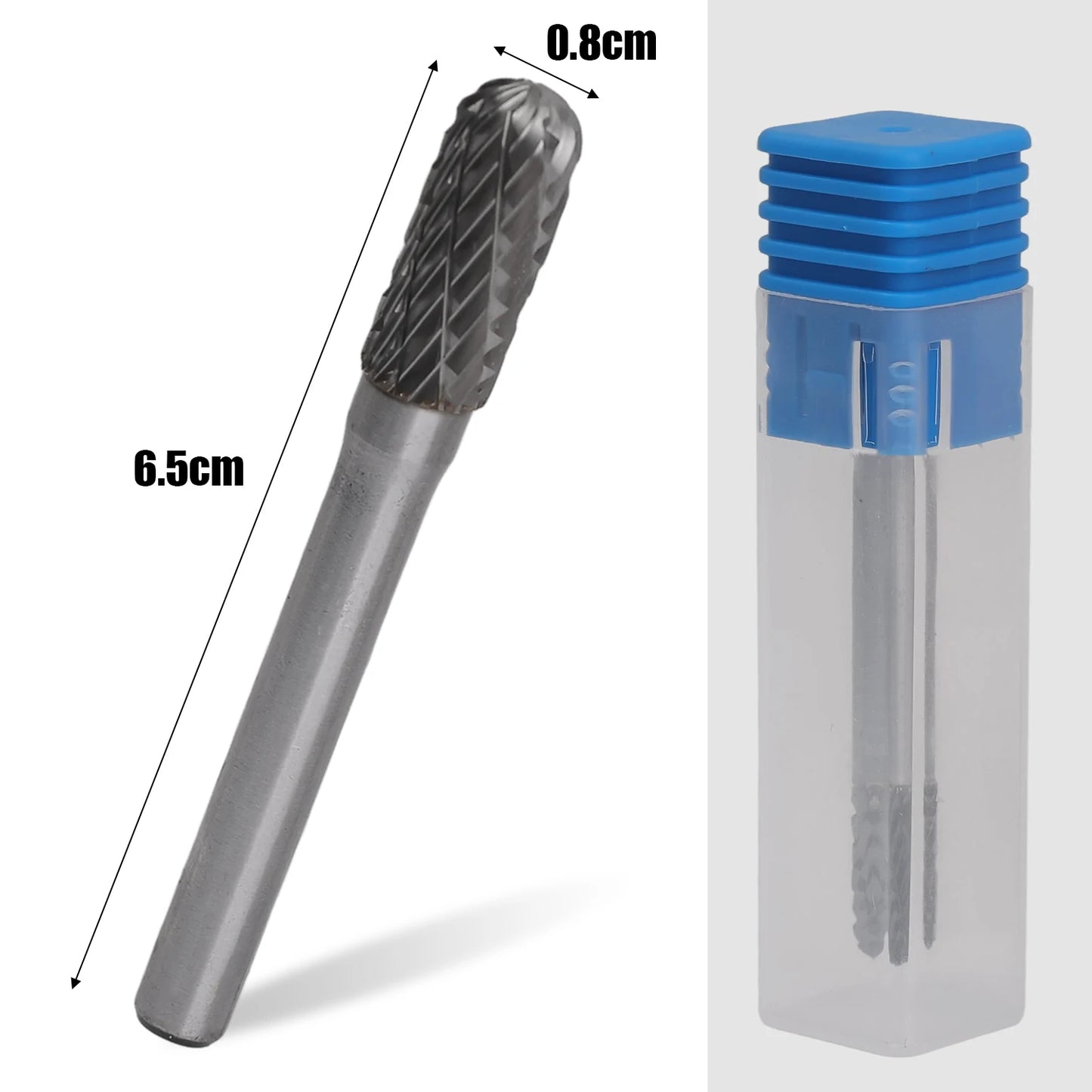 6/8mm Tungsten Carbide Rotary File Grinding Bit Milling Cutter Drill Bit for Metal Wood Stone Polishing Wheel Carving Tools