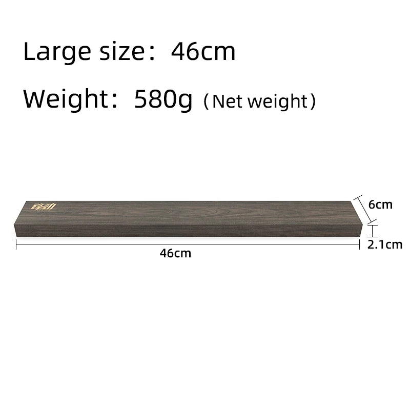 Findking New Design Powerful Magnetic Knife Strip Handmade Ash Wood Knife Holder Wall Mount Block Set 3 Pieces 12 16 18 Inch Rack