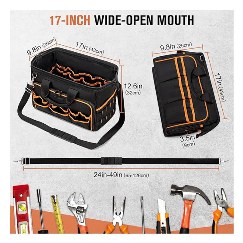 DGEV Electrician Tool Tote And Bag Organizer Pro Gear