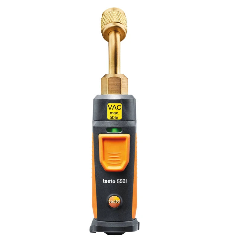 Testo 552 Digital Vacuum Gauge Testo 552i Smartphone App Controlled Wireless Air Conditioning Refrigeration Systems Vacuum Probe