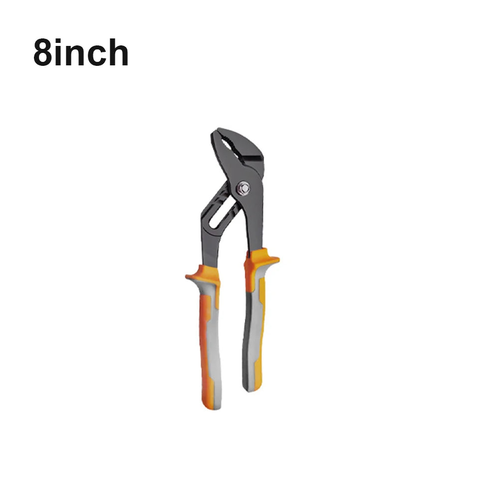 1pc Water pump pliers 7/8//10/12inch adjustable wrench multi-function large opening water pipe pliers household repair tools