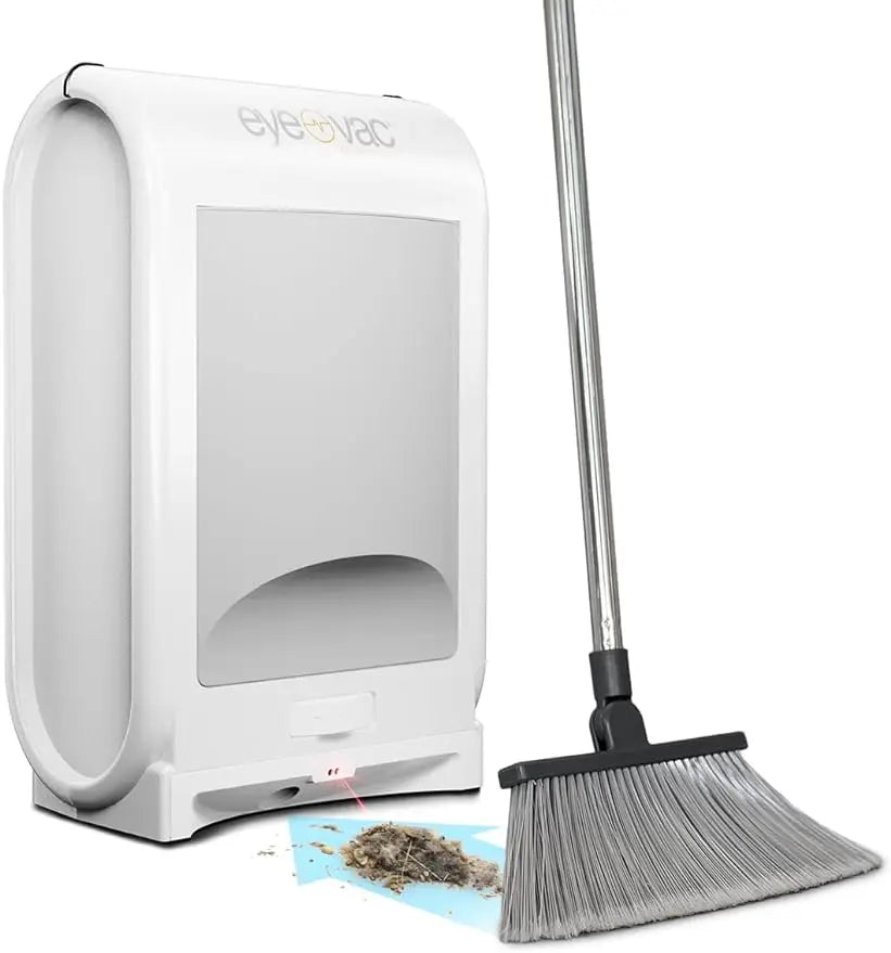 EyeVac Pro Touchless Vacuum Automatic Dustpan - Fast & Powerful Cleaning for Salon Pet Hair and Kitchen Dirt