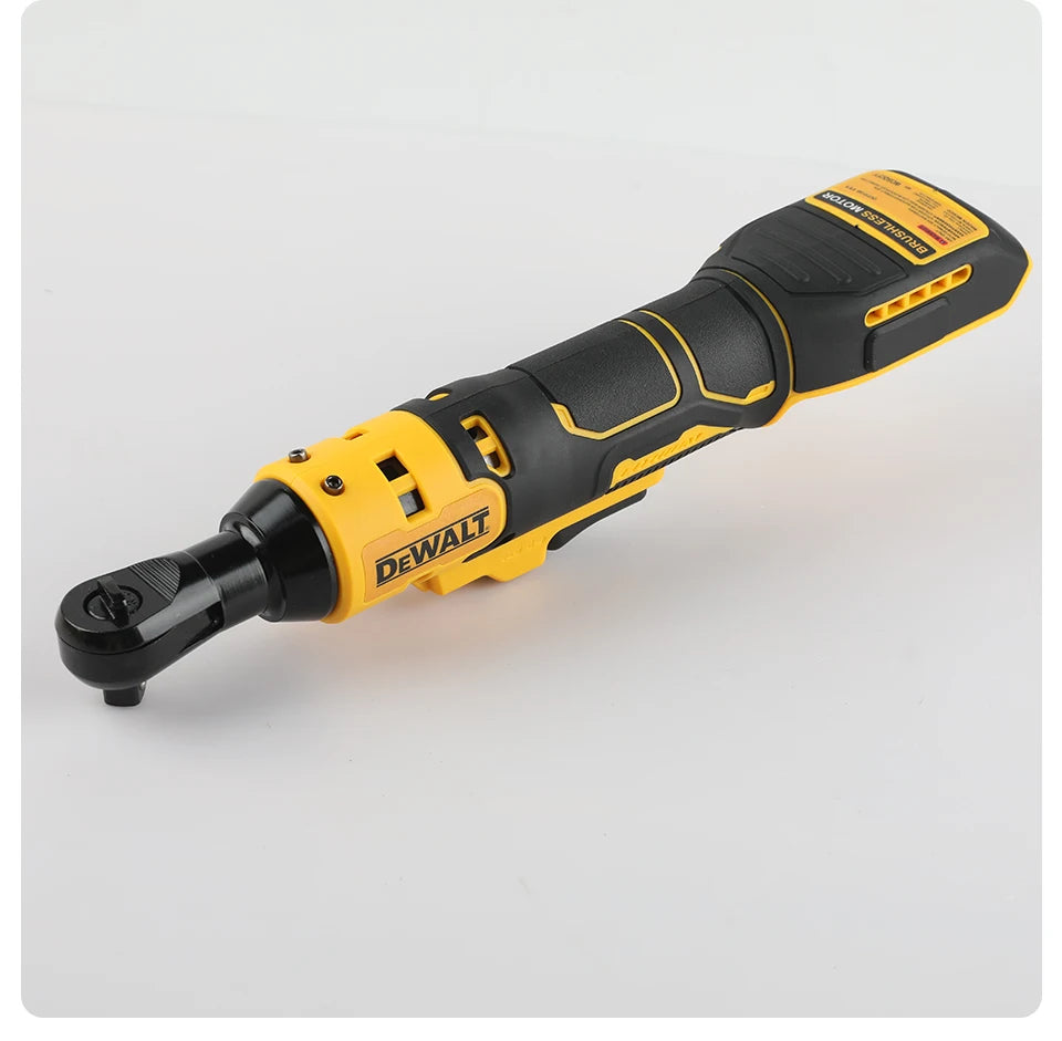 DEWALT DCF513 1/2 Brushless Cordless Ratchet Wrench Variable Speed Rechargeable High Torque Right Angle Fit DEWALT 20V Battery