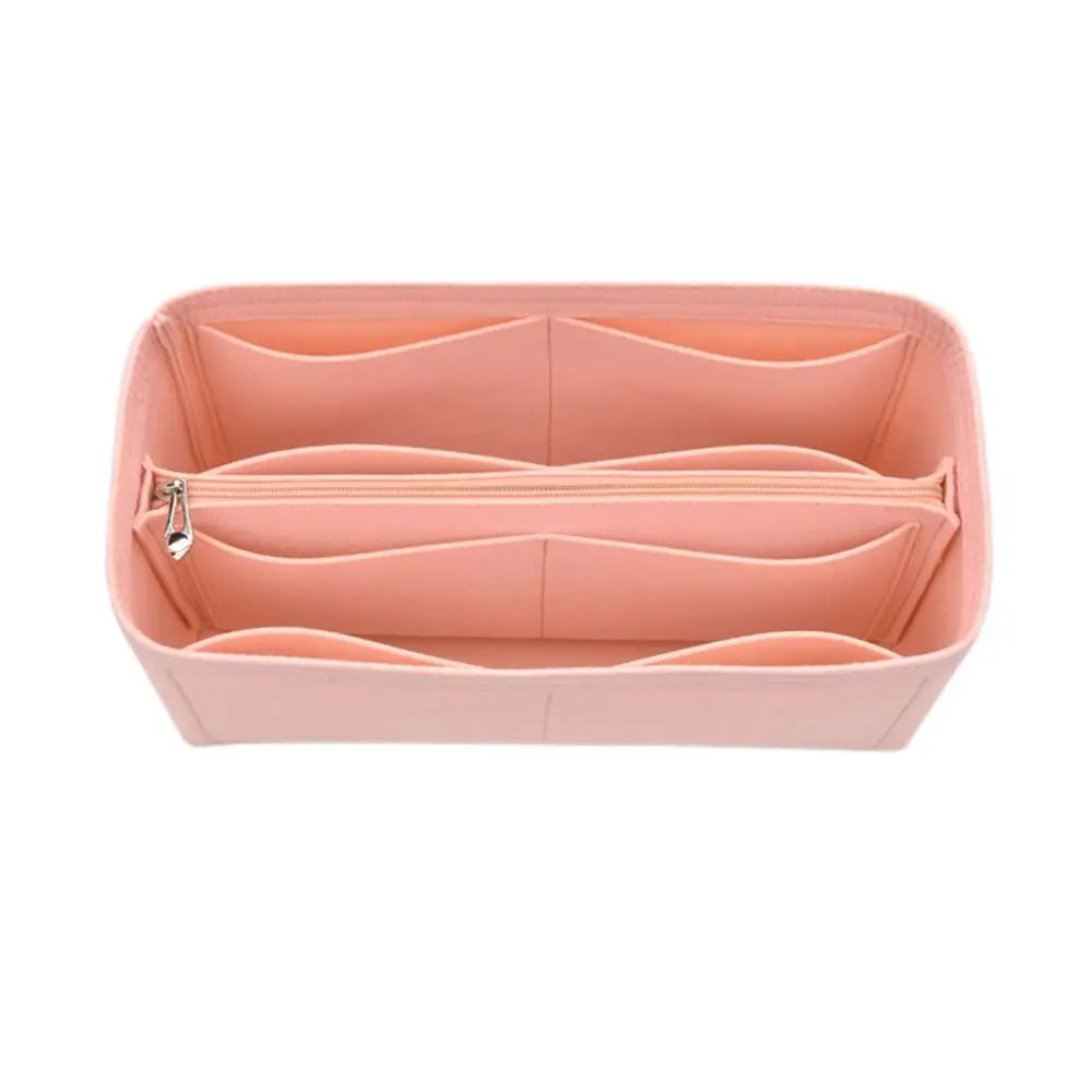 Felt Bag Insert Liner Lightweight Organizer Pouch For Handbags