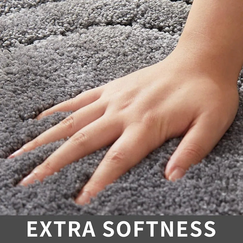 Extra Thick Bath Linen Sets Rugs for Bathroom 24x48 Inches