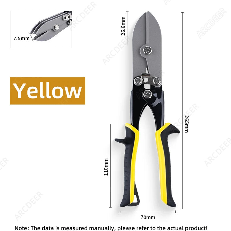 Five Blade Sheet Metal Crimping Tool For Ductwork Projects