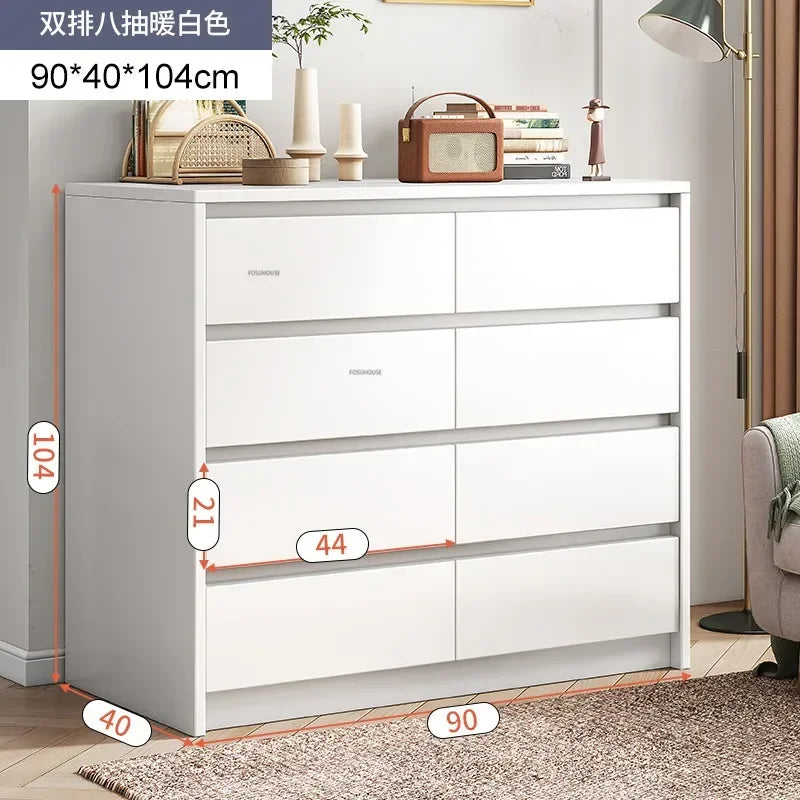 Modern MDF Living Room Cabinet Househol Living Room Furniture Against The Wall Chest Of Drawers Bedroom Storage Cabinet