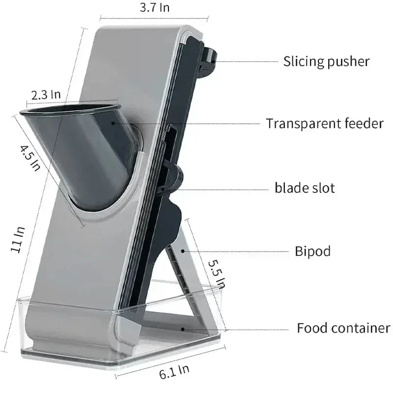 Multifunctional Vegetable Chopper Potato Scrubber Slicer Tools