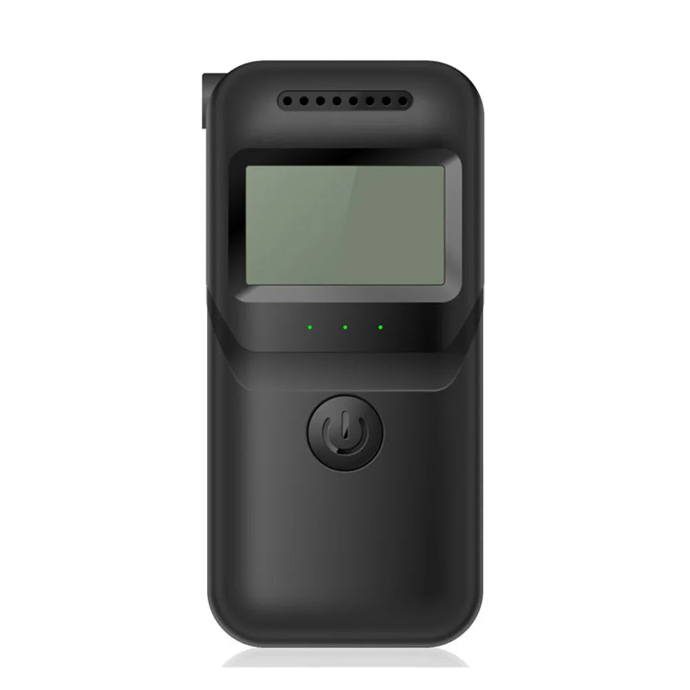 Digital Alcohol Breath Tester Accurate LCD Display Handheld Alcohol Analyzer with 5 Mouthpieces for Personal & Professional Use