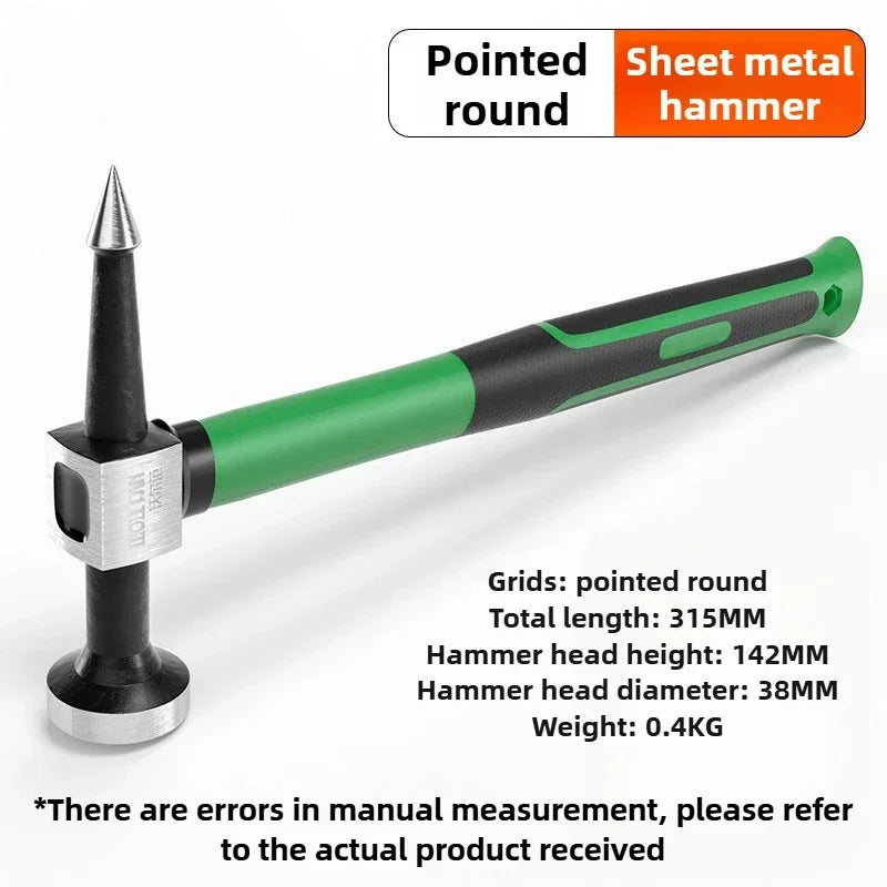 Multifunction Hammers Sheet Metal Hammers Cars Repair Concave Hammer Car Automotive Tinker Dent Hands Tools High Carbon Steel