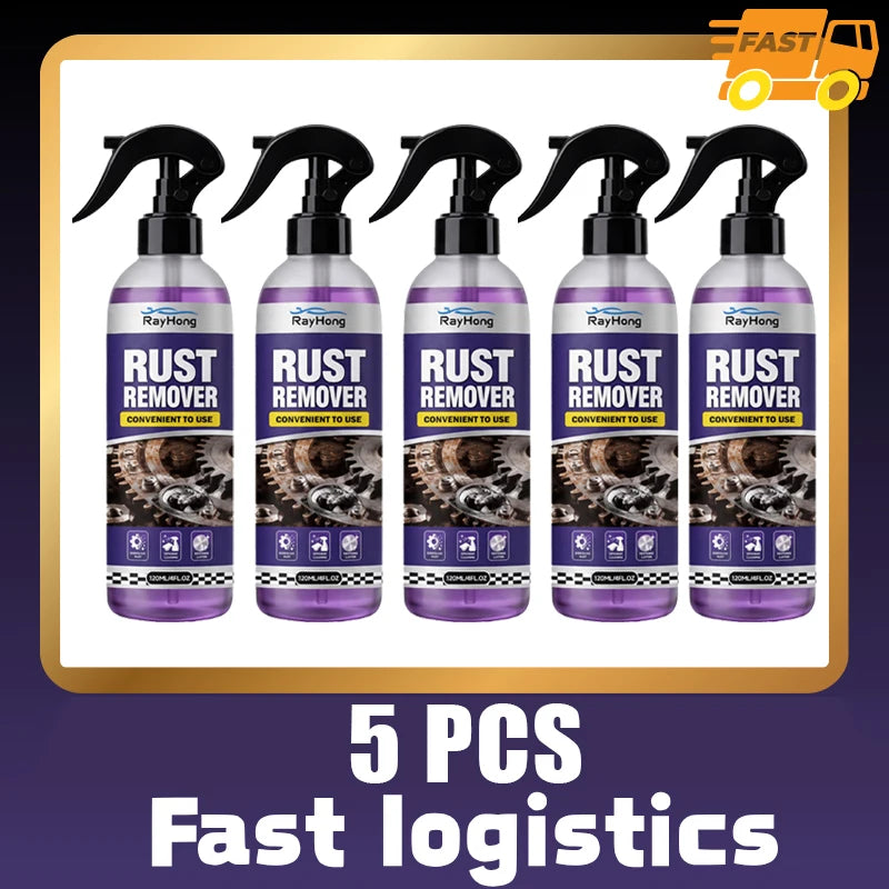 Multifunctional car rust remover used for removing rust providing surface protection on car brake pads iron metal surface