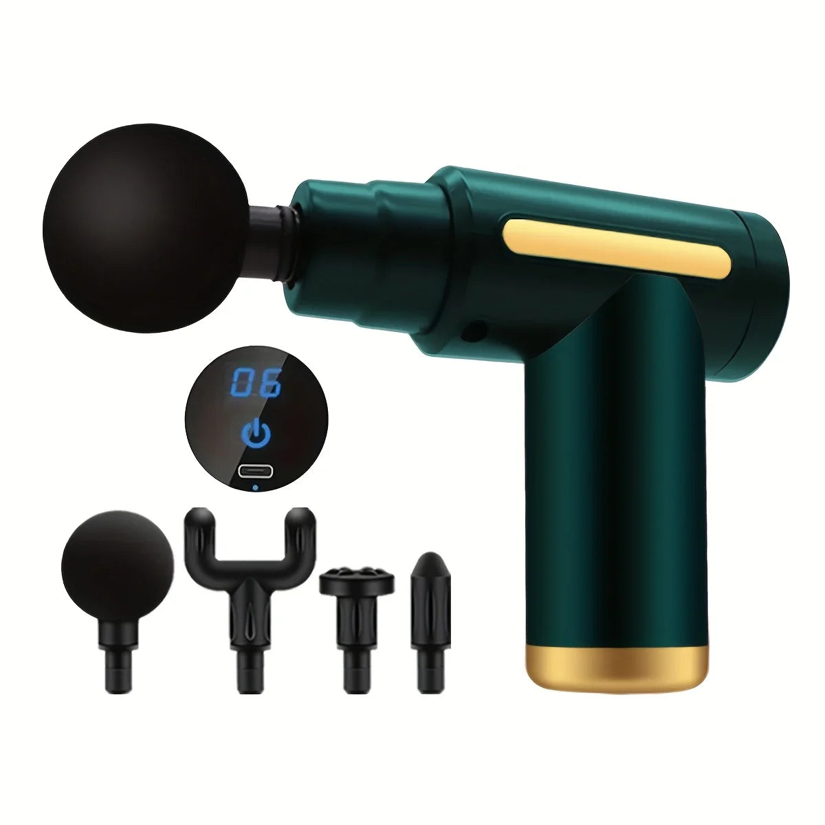 Portable Digital Fascia Gun With LED Display Six Levels