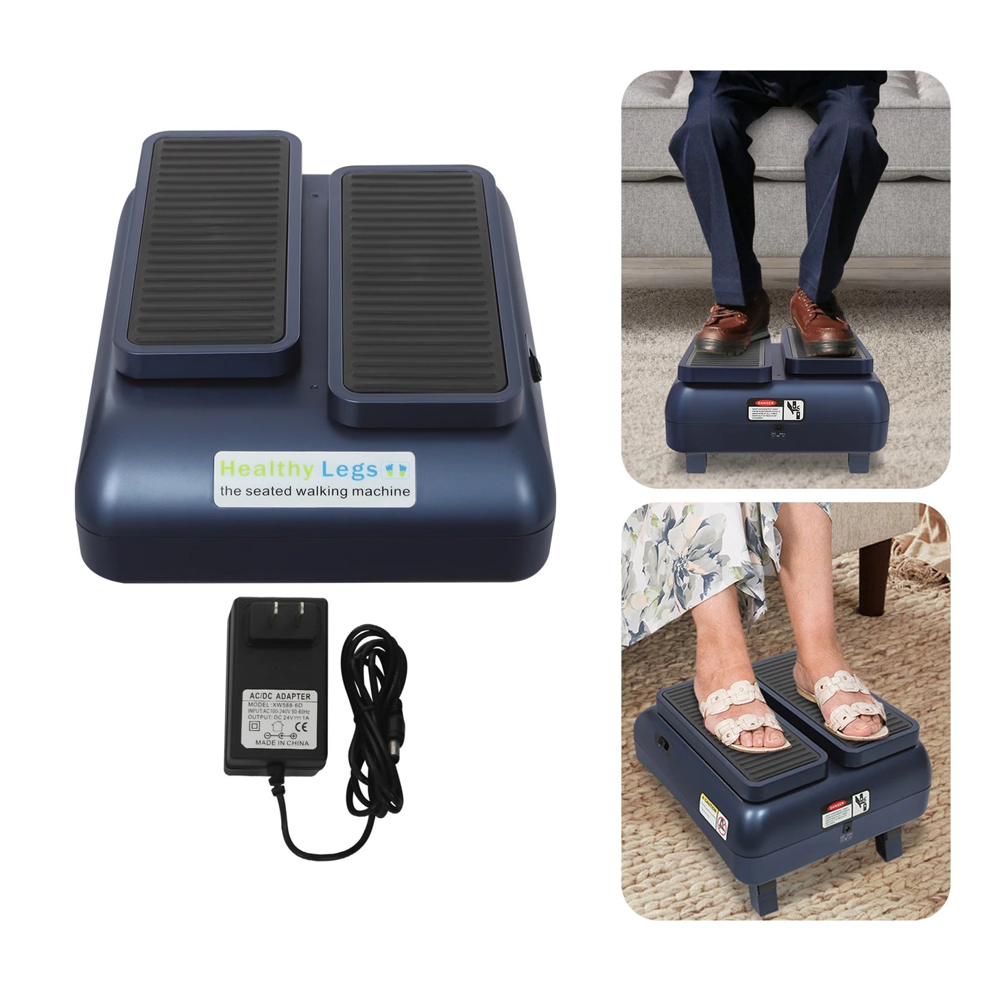 Electric Foot Massager Adjustable Speed Non-Slip for Home Rehabilitation Training
