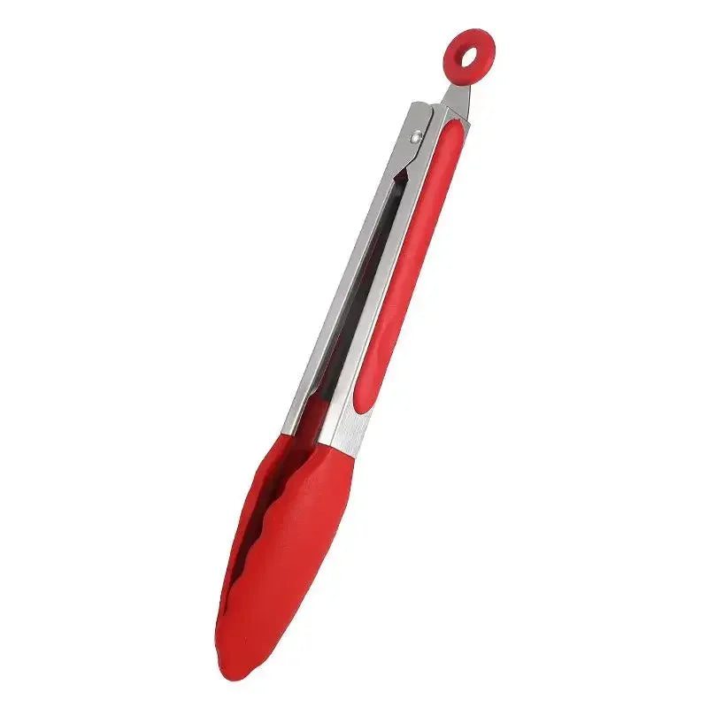 Food Grade Silicone Food Tong Non-Slip Kitchen BBQ Tools