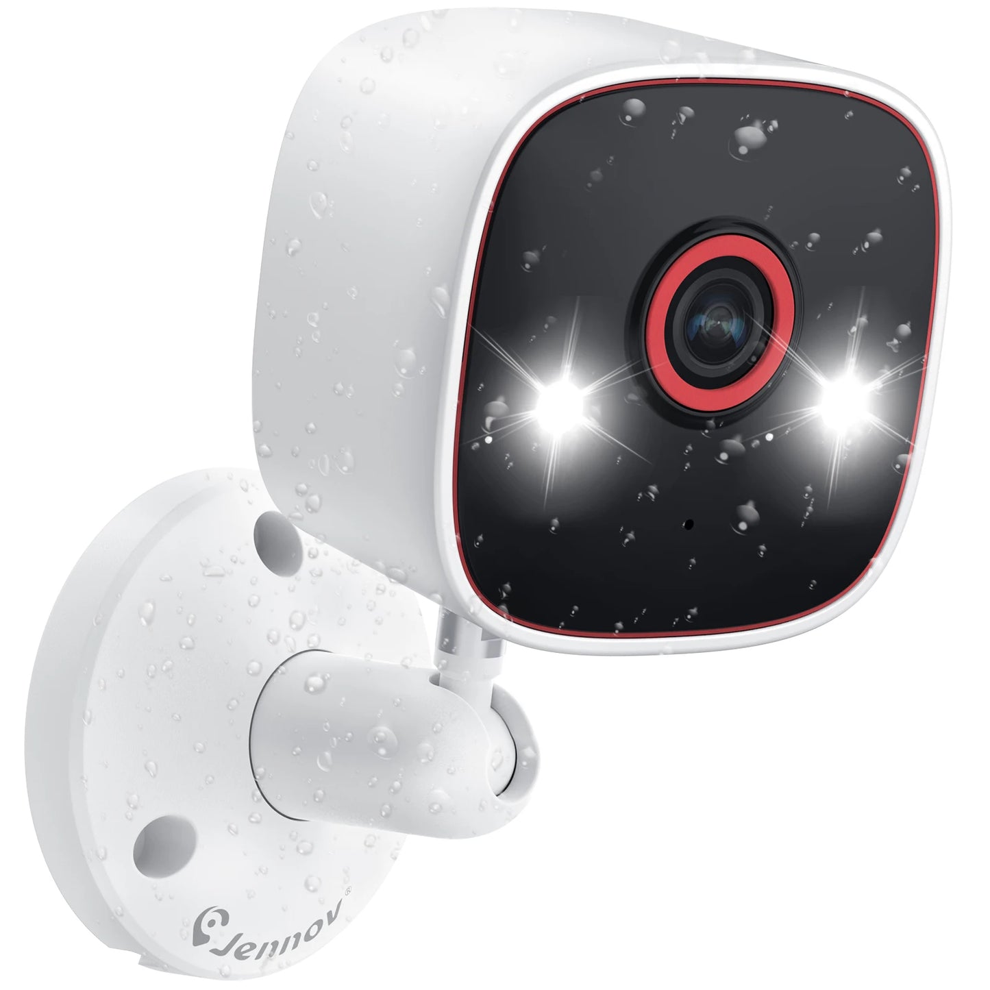 Jennov Outdoor Indoor Security Camera 5Ghz 2.4Ghz 2K HD Wireless WiFi Pet Dog Cat Baby Monitor Camera for Home Security IP66