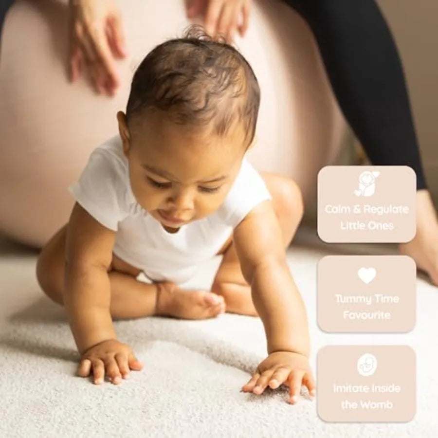 BABYGO Birthing Ball - Pregnancy Yoga Labor Exercise Ball Book Set Trimester Targeting Maternity Physio Birth Recovery Plan Inc