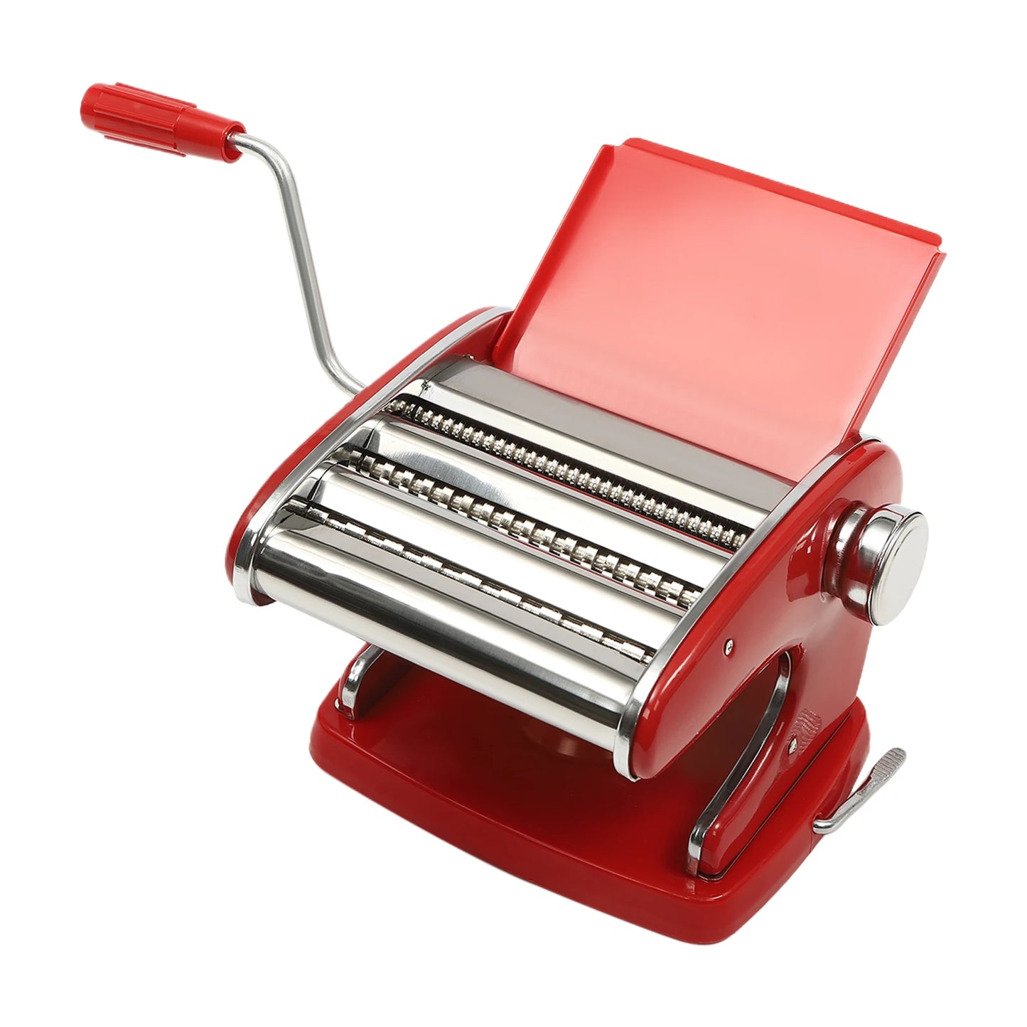 Manual Pasta Maker Machine Stainless Steel with 6 Settings
