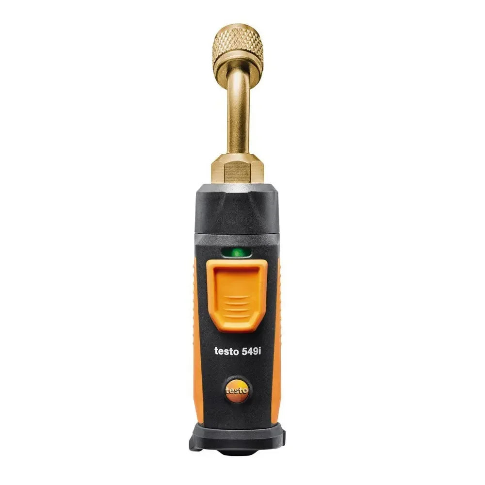 Digital Manifold High-pressure Gauge AND Pipe-clamp Thermometer Operated Via Smartphone 549i AND 115i