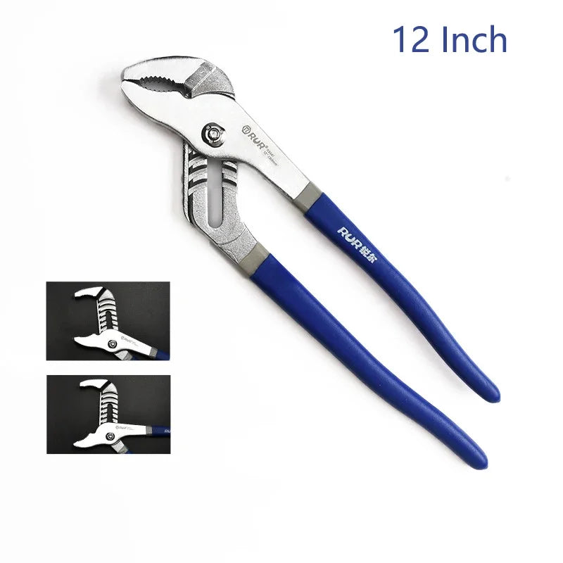 Universal Adjustable Pipe Wrenches Large Opening Pliers for 8/10/12 Inch Water Pump Pliers Bathroom Wrench Plumbing Pipe Wrench