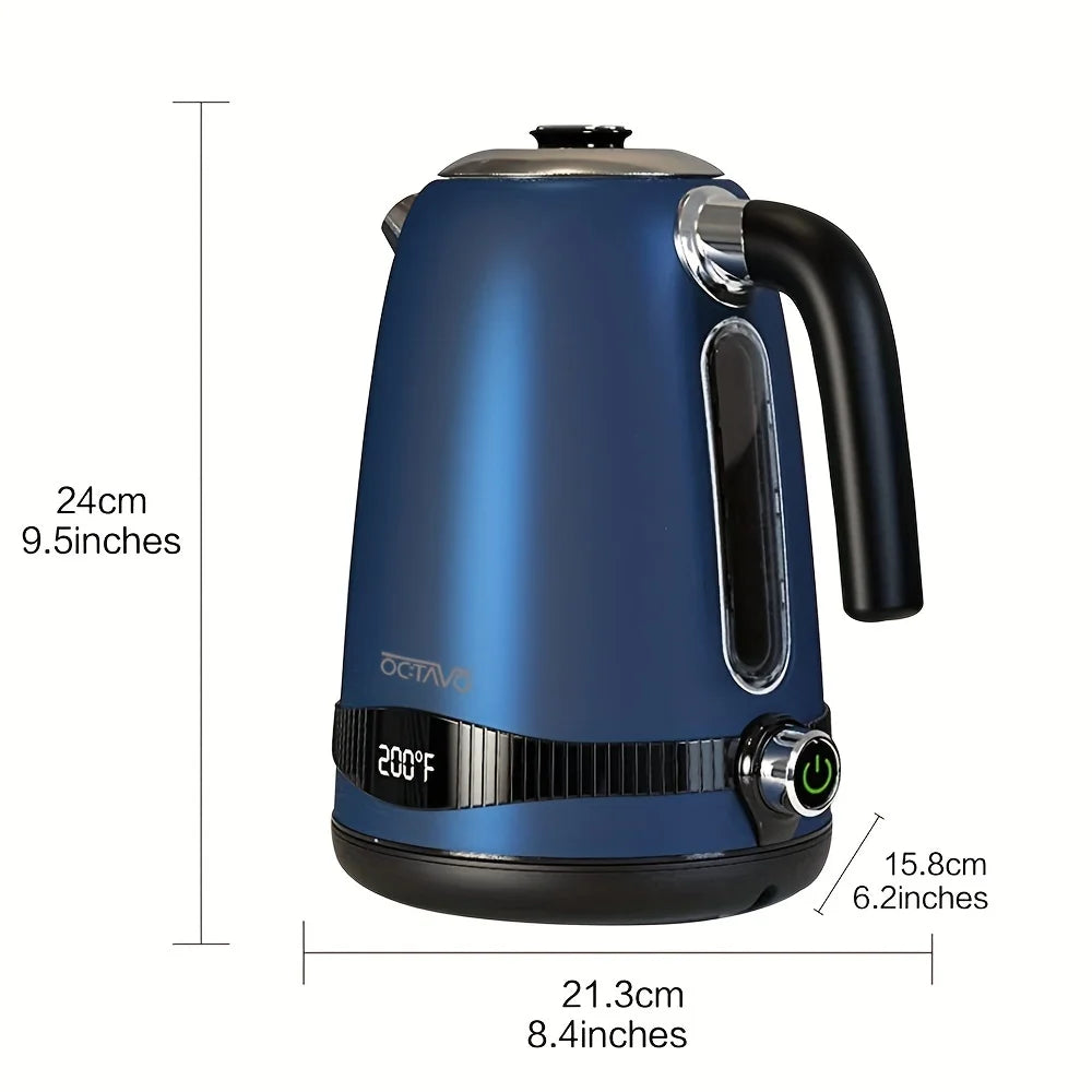 1pc 1.8QT Electric Kettle with Temperature Control 1100W