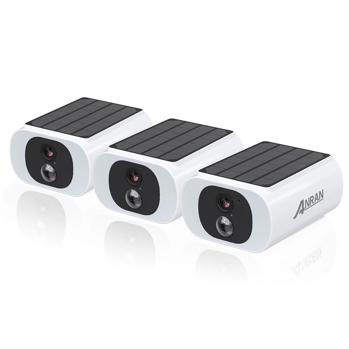 ANRAN Outdoor Wireless Solar Security Camera Floodlight WiFi