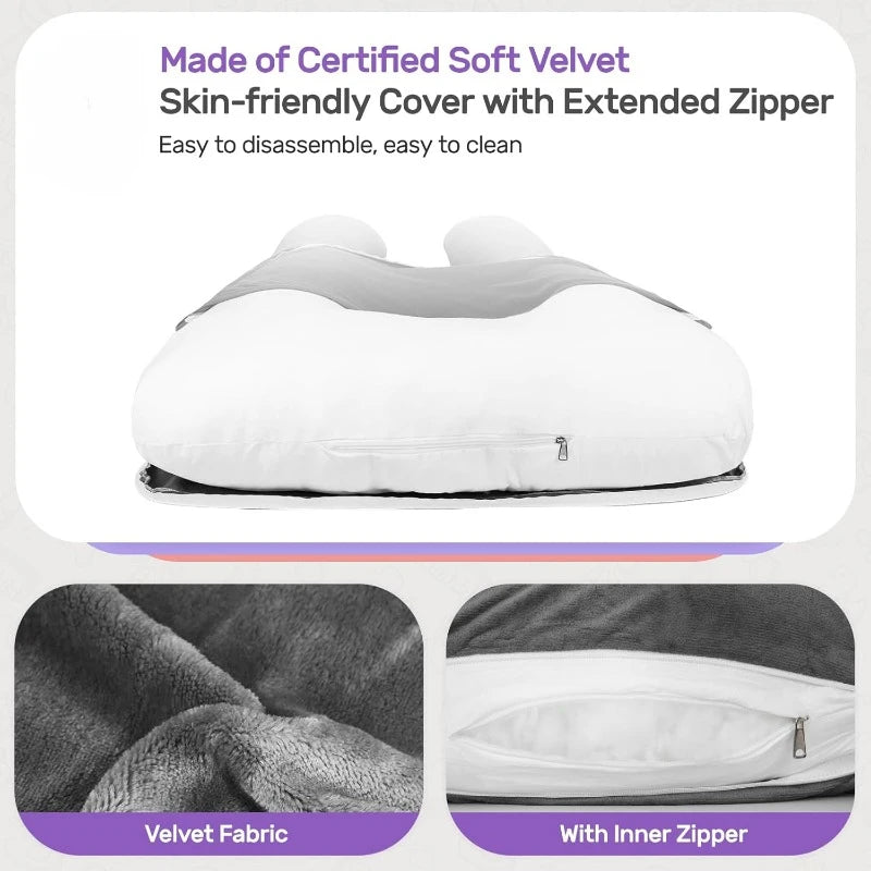 Pregnancy Pillow for Sleeping, U Shaped Full Body Support