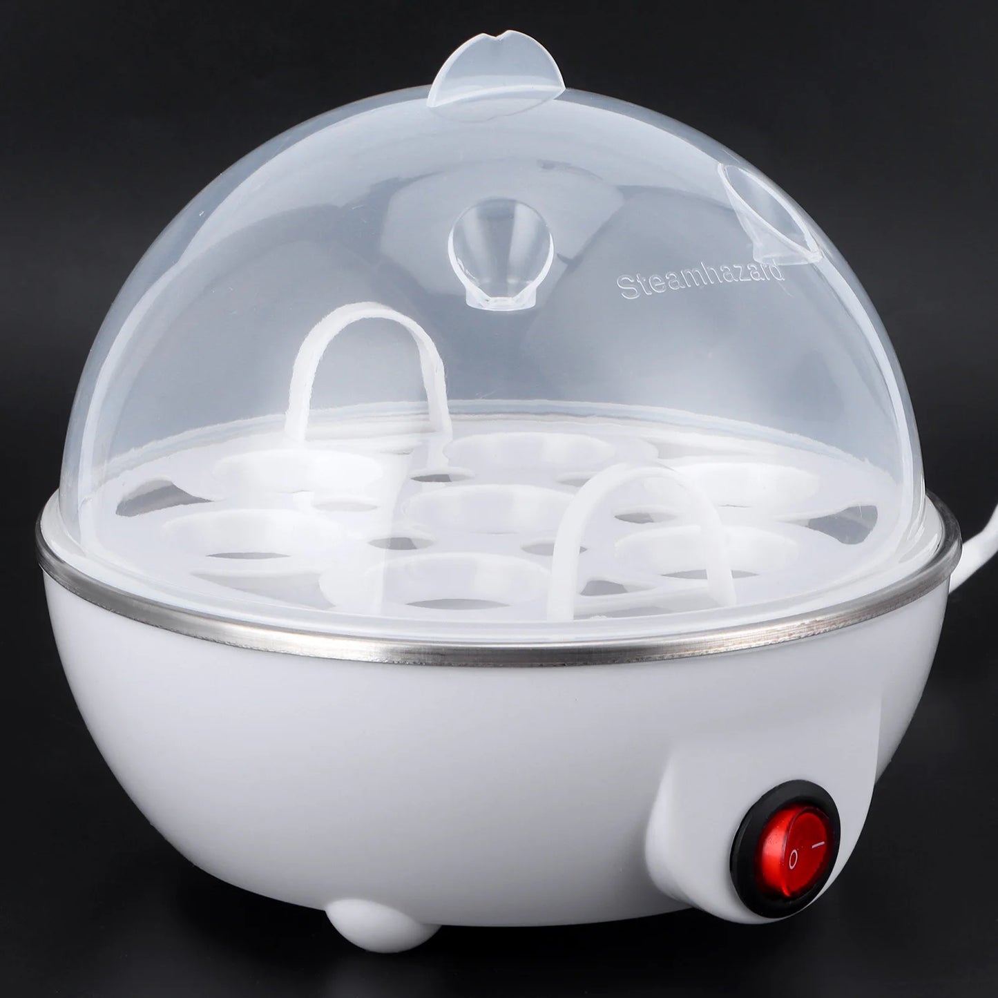 Egg Boiler Egg Cooker Electric Eggs Boiler Multifunctional Eggs Cooker Poacher for Kitchen Use Household Applicance
