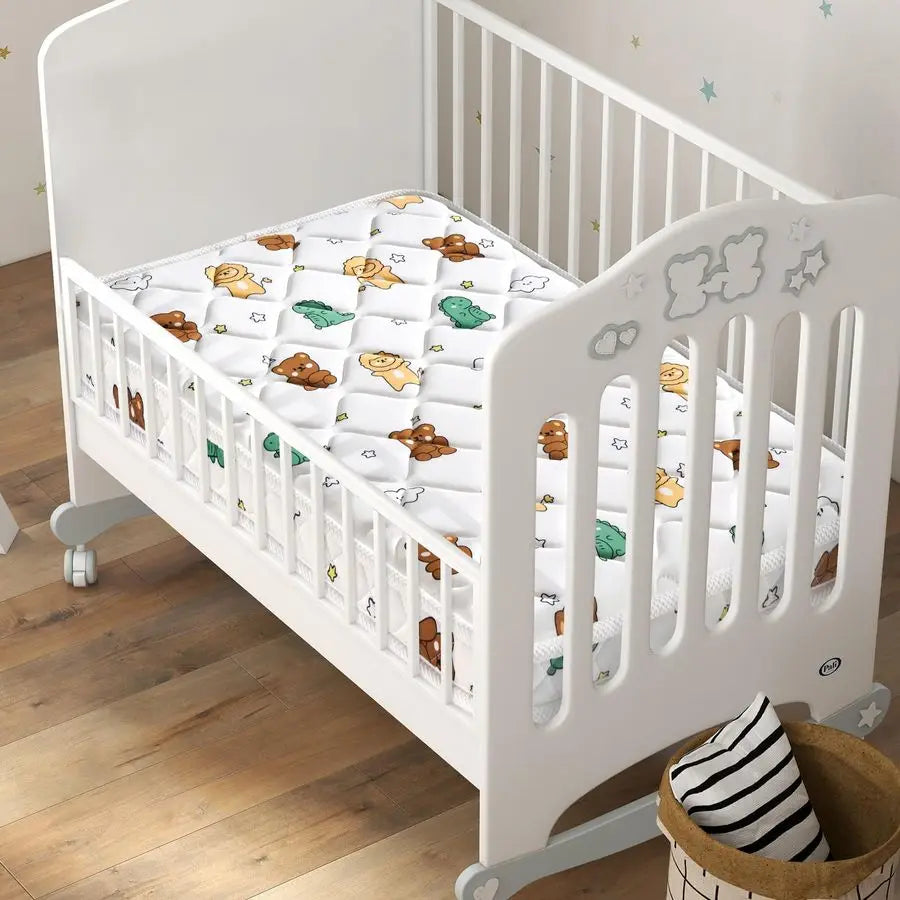 Dual Sided Foam Crib Mattress With Breathable Fabric