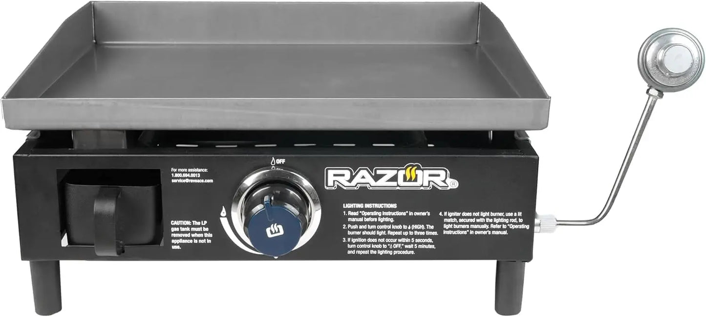 37Inch Outdoor Steel 4 Burner Propane Gas Grill Griddle