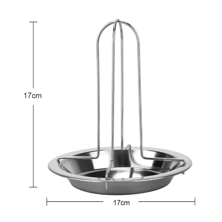 Non-stick Chicken Roaster Rack Outdoor Camping Grill Stand for BBQ Kitchen Tools