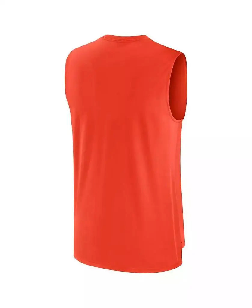 Nike | Men's Orange Cleveland Browns Muscle Trainer Tank Top