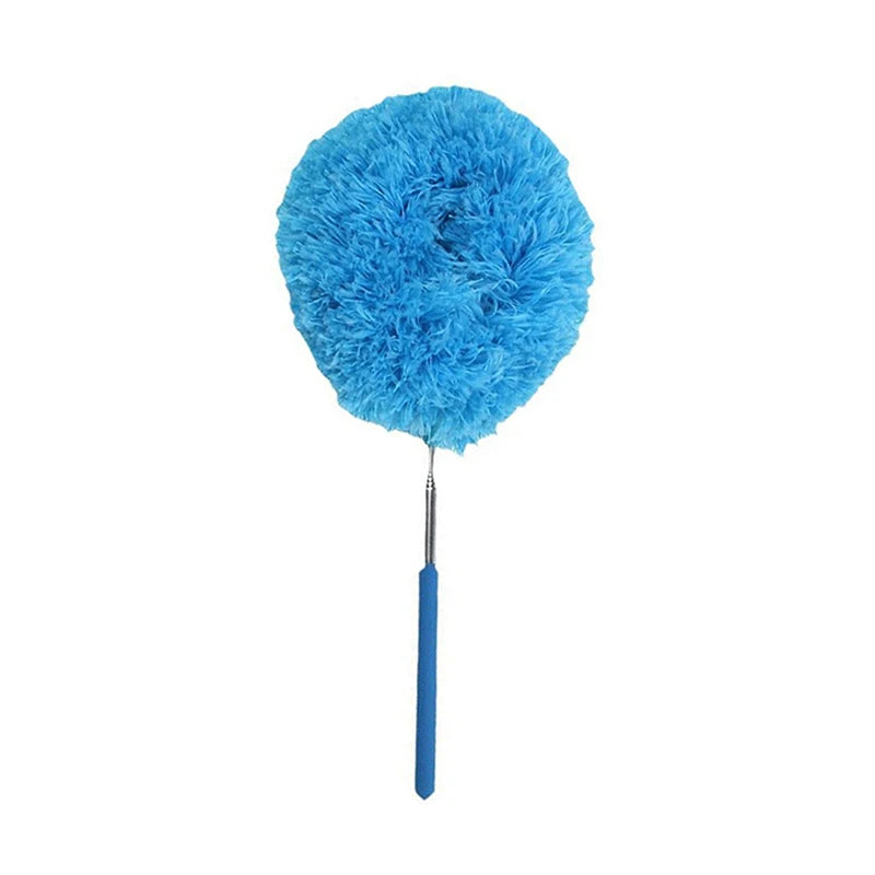 Microfiber Ceiling Fan Duster Extends Up To 80cm Long Handled Dust Locking Reusable Cleaner Brush For Home Effortless Cleaning.