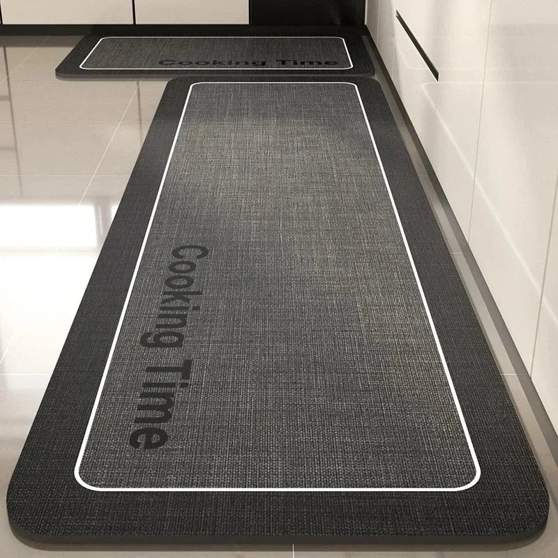 Kitchen Floor Mat Absorbent Non-slip Carpet Diatom Mud Long Foot Mats Minimalist Style Home Decoration Rug for Bathroom 주방 카펫