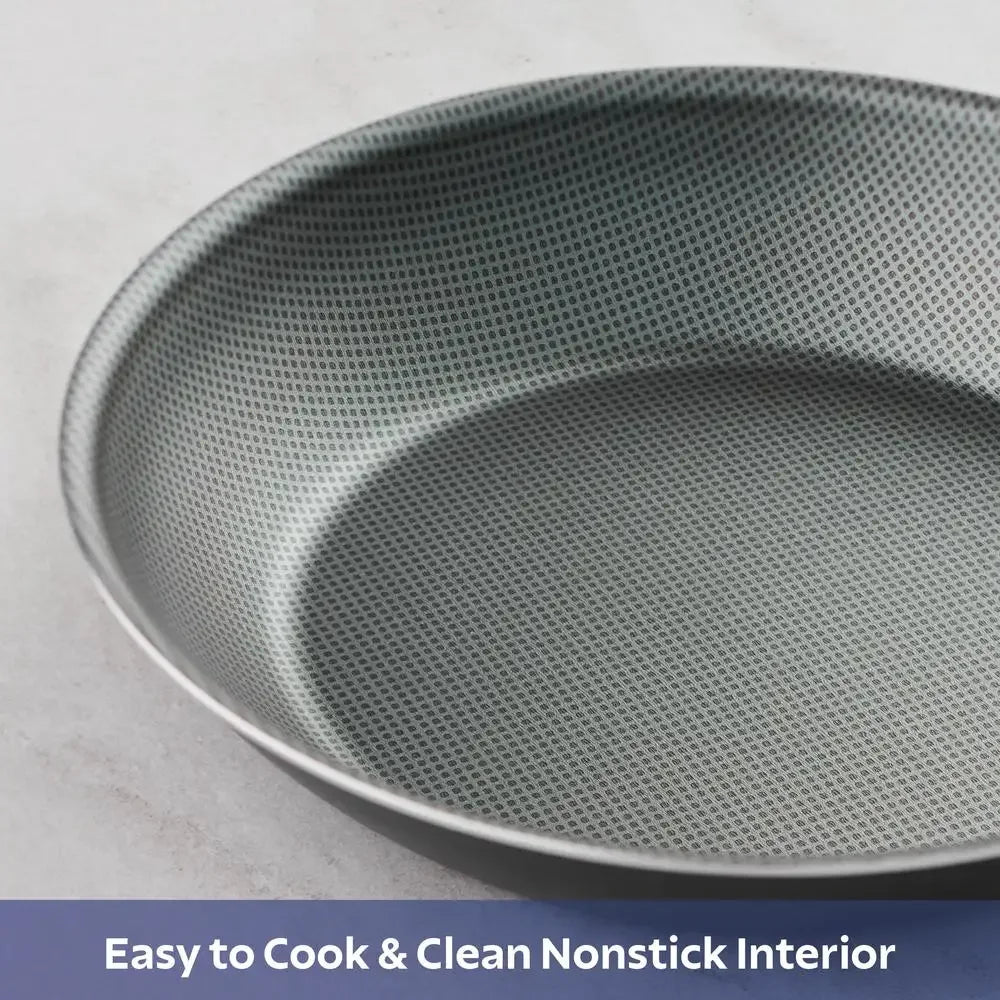 PrimaWare 18-Piece Stainless Steel Nonstick Cookware Set