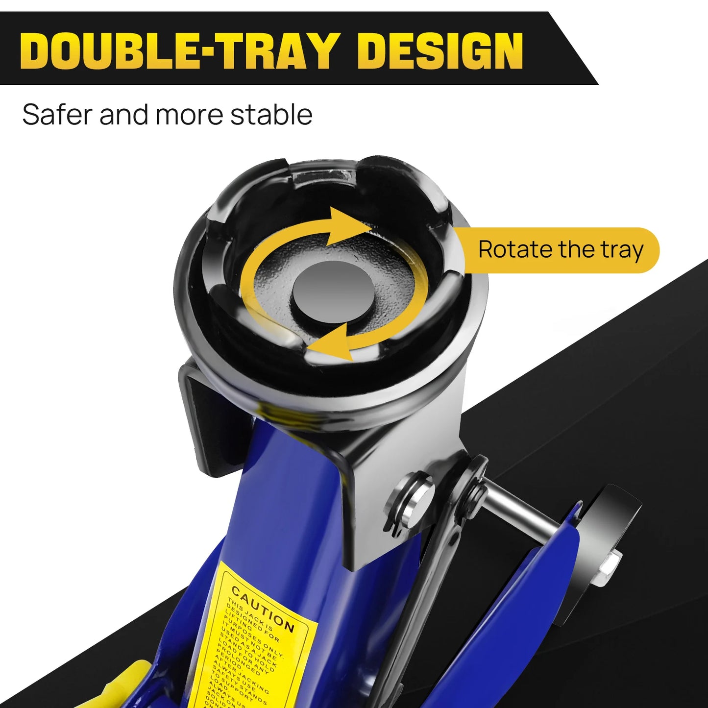 Floor Jack and Stand Combo Hydraulic Axle Stands Set