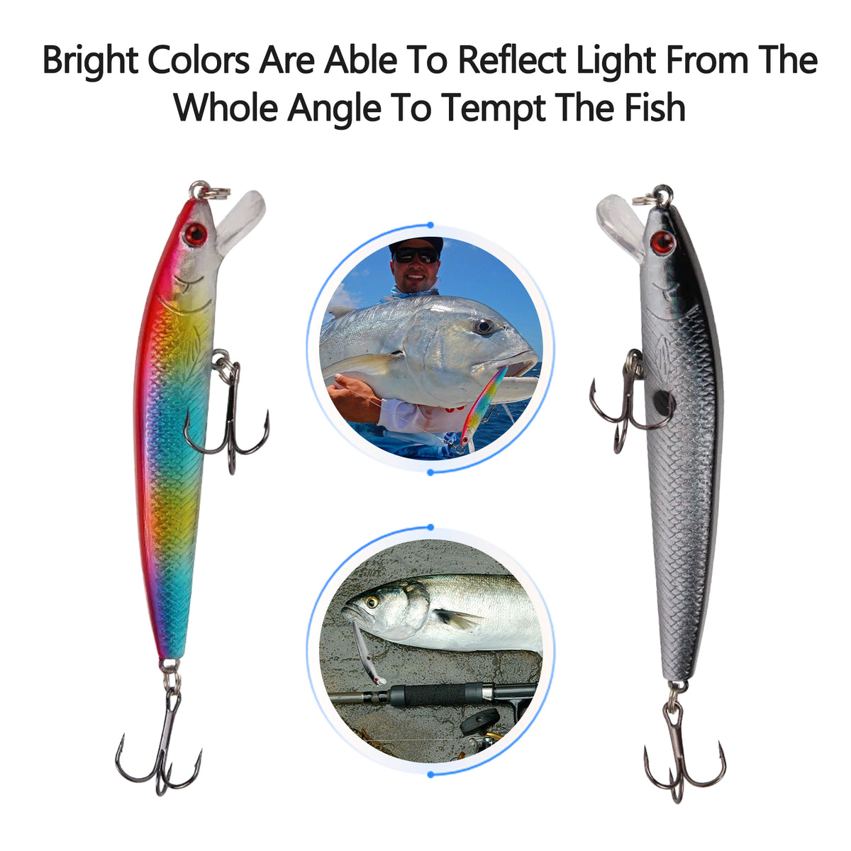 10-Piece New Lure Set 8g And 11g Bionic Plastic Fishing Lures Suitable For Lure And Sea Fishing Portable And Easy To Install