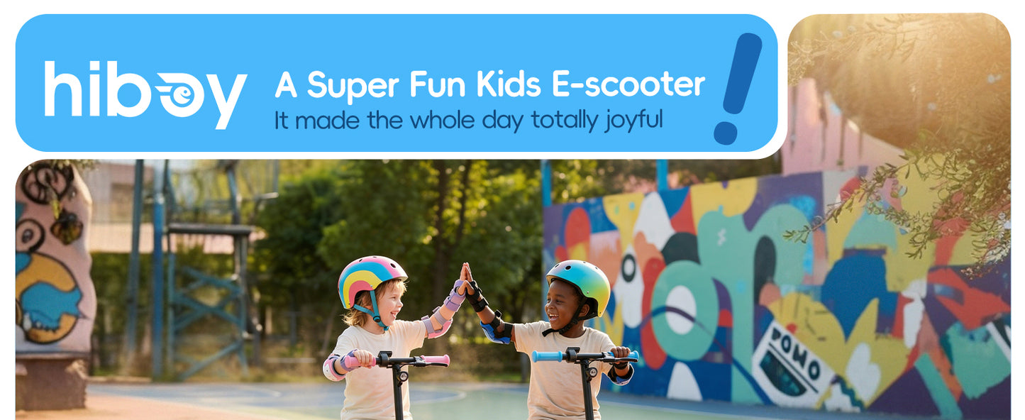 Hiboy Joyhaul Foldable Kids Electric Scooter With Led Lights