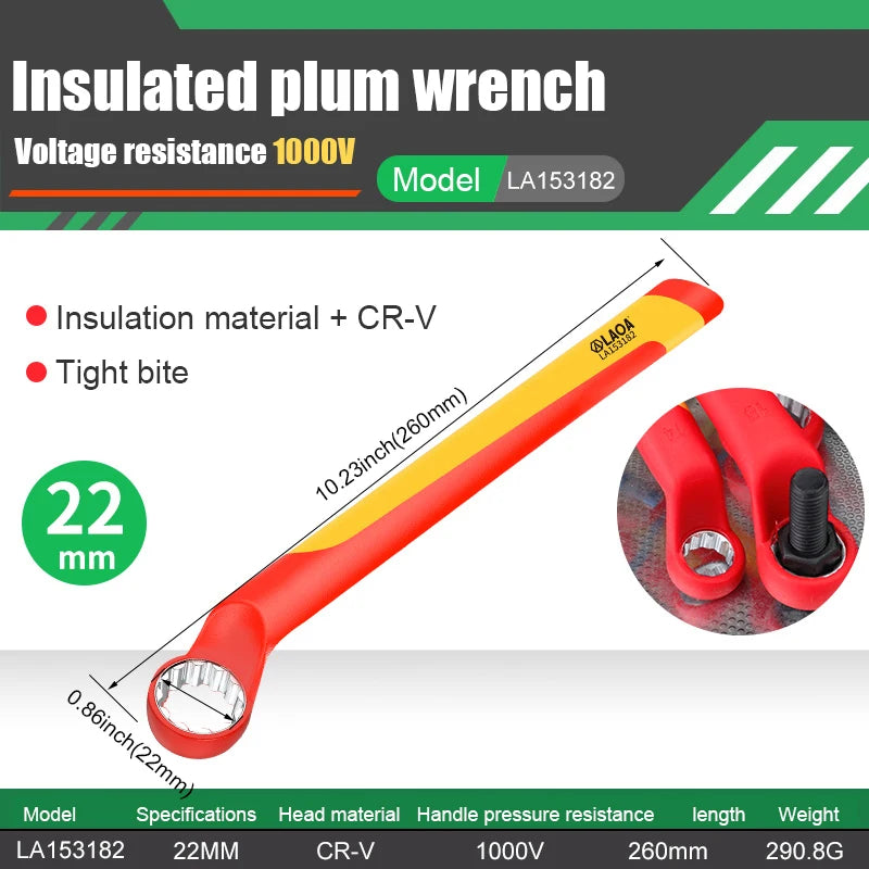 LAOA VDE Insulated Torx Wrench 1000V Protection Home Improvement DIY New Energy Vehicle Maintenance Electrician Tools