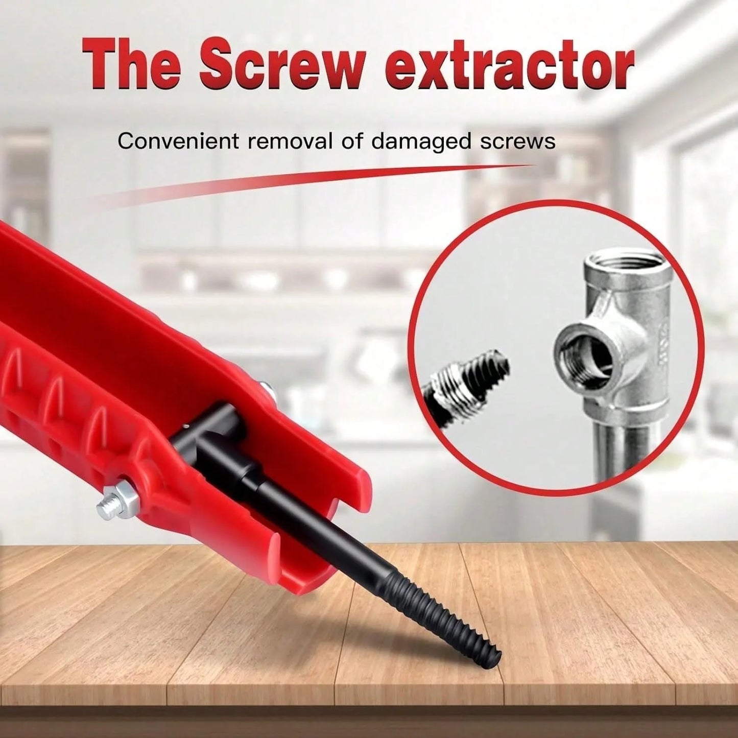 8 In 1 Basin Wrench Faucet Sink Installation Tool Plumber Repair Tool For Kitchen Bathroom Drain Nut Removal