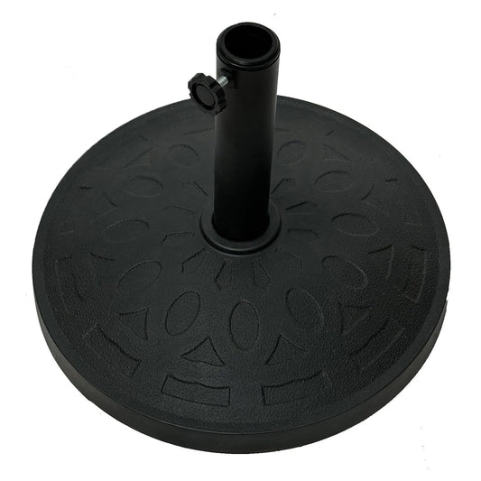 Durable Fillable Patio Umbrella Base with Heavy Duty Stand