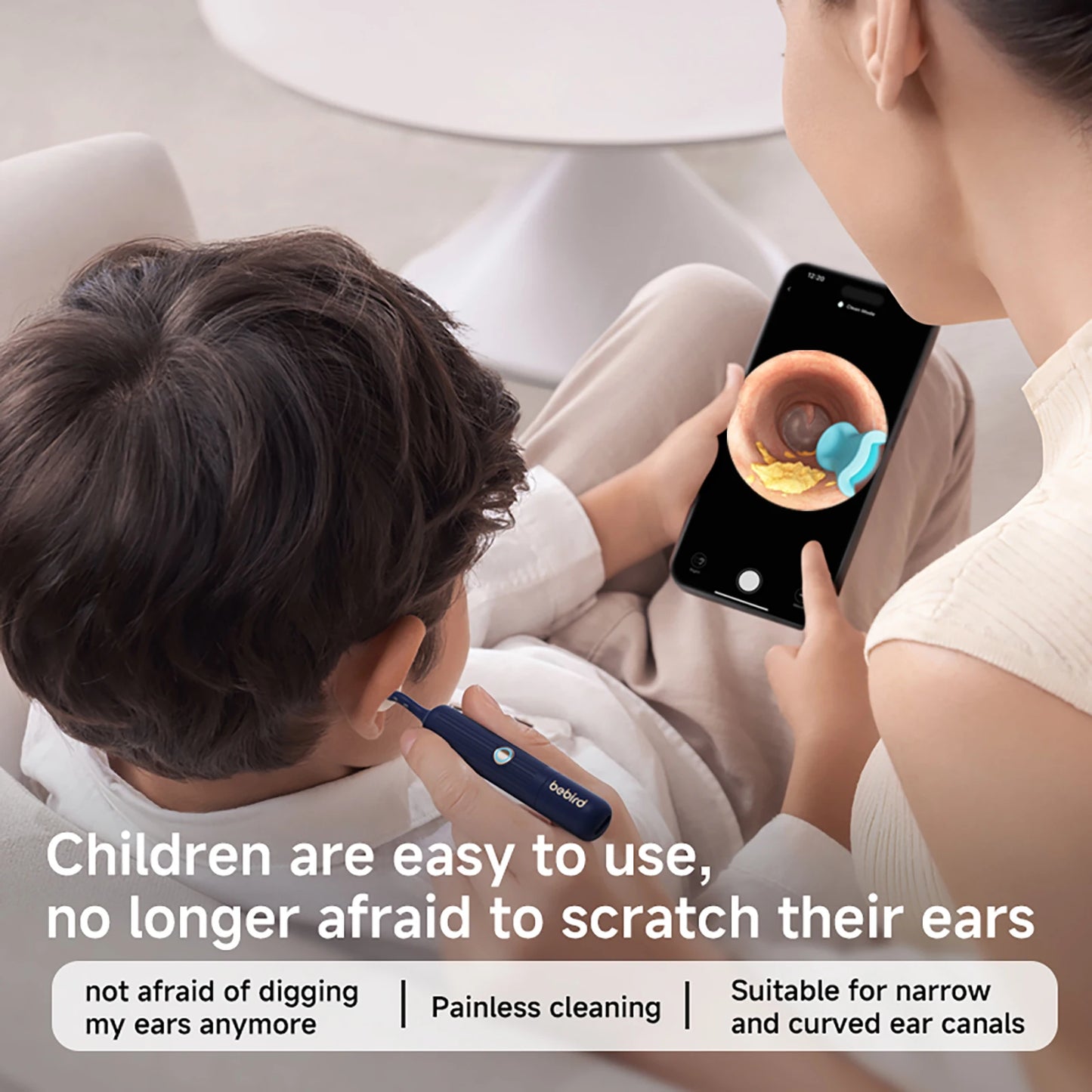 Smart Visual Ear Wax Upgraded Cleaner With Camera 800W HD Endoscope Brighter Clearer Clarity Ear Cleaning Tool Includes Storage
