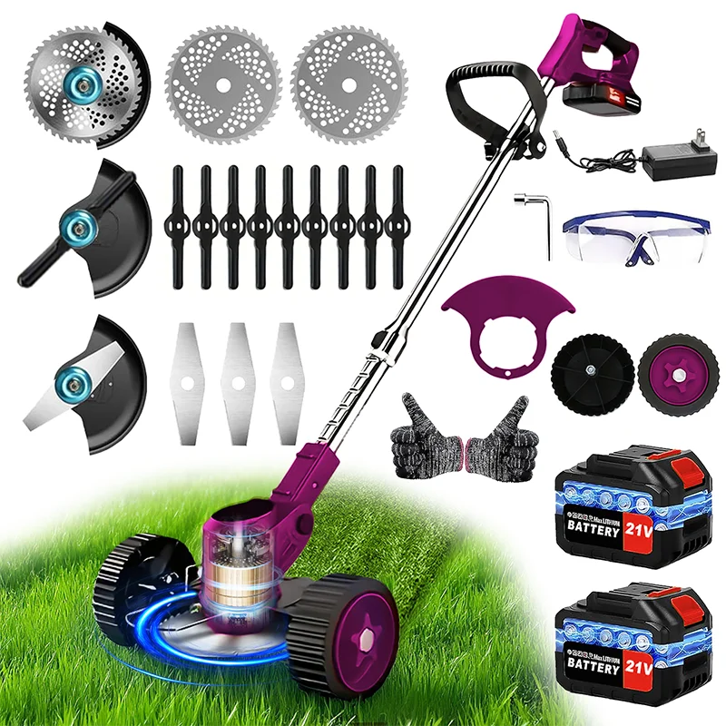 Cordless Telescopic String Trimmer For Outdoor Gardens
