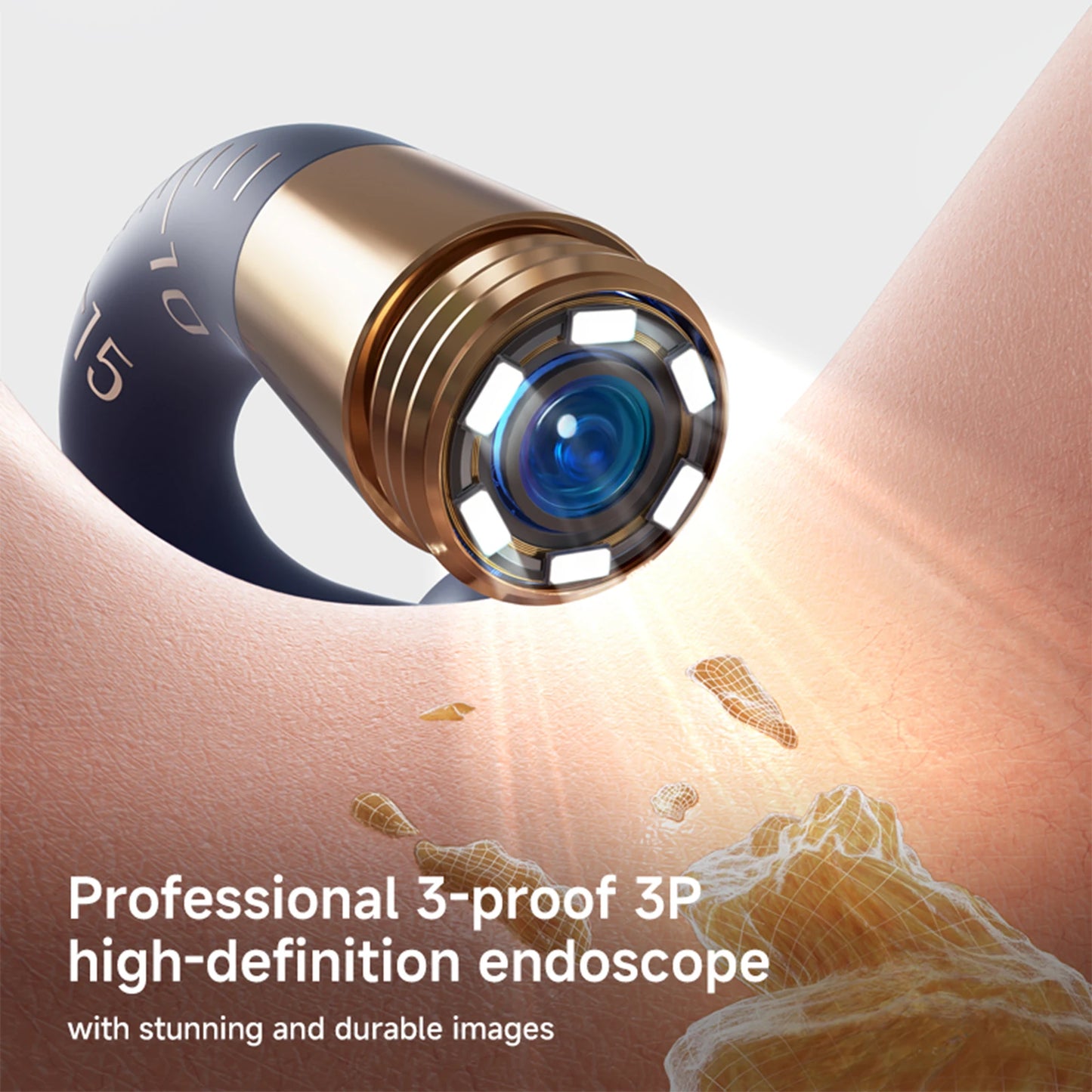 Smart Visual Ear Wax Upgraded Cleaner With Camera 800W HD Endoscope Brighter Clearer Clarity Ear Cleaning Tool Includes Storage